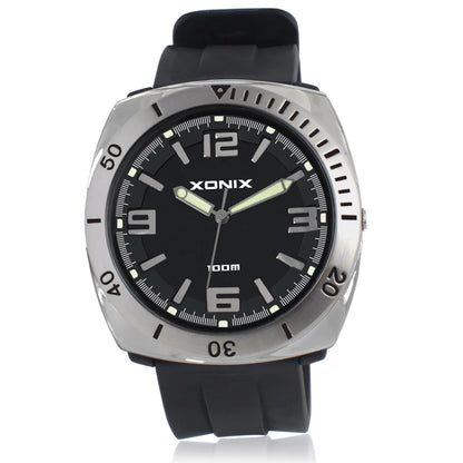 Personality Men Sports Watchs Waterproof 100M Swimming Diving Wristwatch Montre Homme Relojes Hombre Luminous Quartz ZB