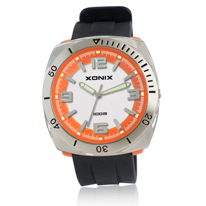 Personality Men Sports Watchs Waterproof 100M Swimming Diving Wristwatch Montre Homme Relojes Hombre Luminous Quartz ZB